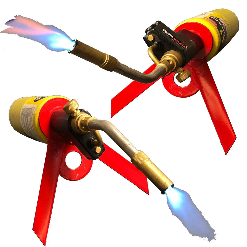 Keyfit Tools Propane Trigger Start Torch Stand (1) NoTip Torch Stand Fits between All Standard Size Trigger Start Lighters Trigger Start Torch Head