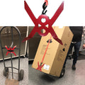 Keyfit Tools Kicker Jack Hand Truck Two Wheeler Dolly No Tip Bracket Secures The Front End of Over Sized Boxes That Tip Off The 2 Wheeled Dolly Hand